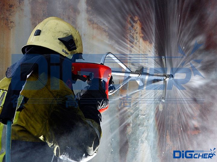 超高壓水清洗作業