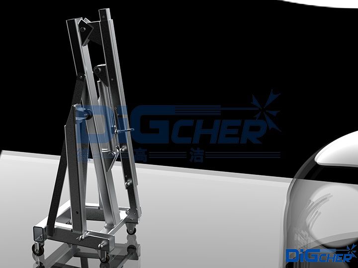 移動(dòng)式擺角機(jī)械臂的高壓水清洗裝置