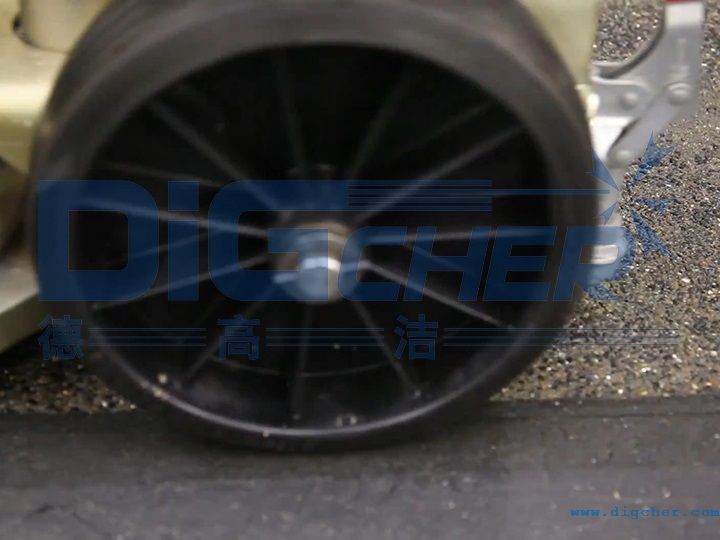 高壓水射流清除道路標志線