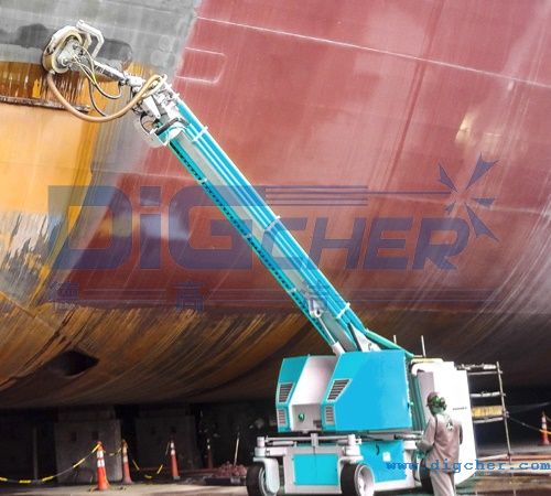 超高壓水射流海底隧洞海生物清洗系統